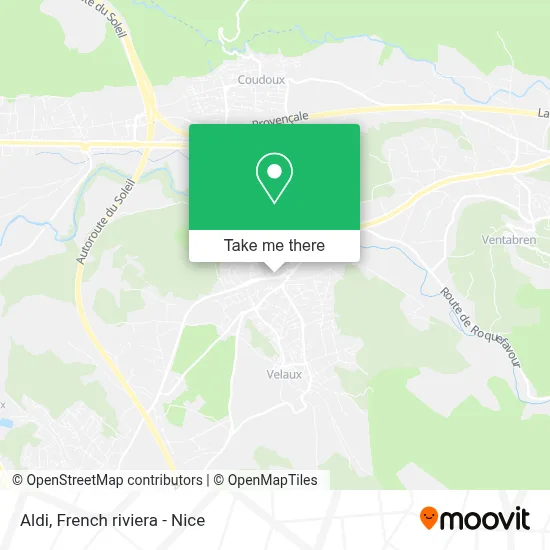 Aldi map