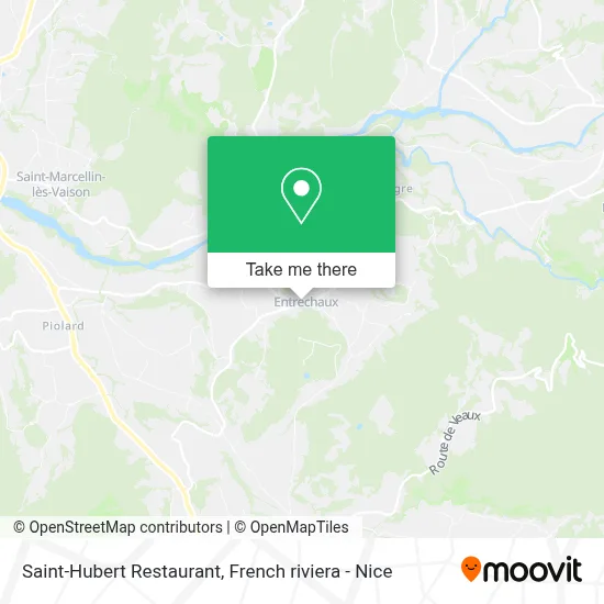 Restaurant Saint-Hubert map
