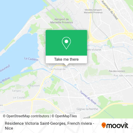 Résidence Victoria Saint-Georges map