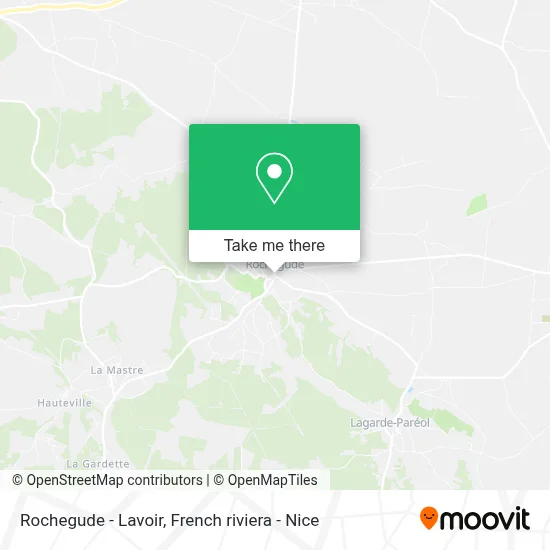 Rochegude - Lavoir map