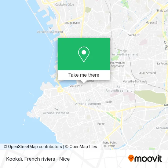 Kookaï map