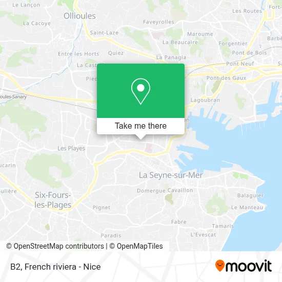 B2 map