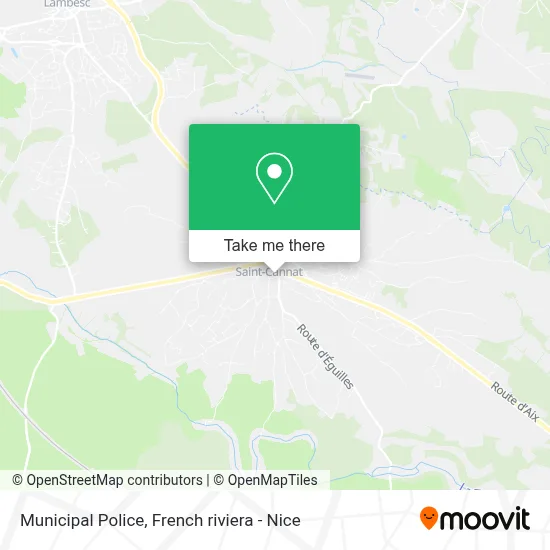 Police Municipale map
