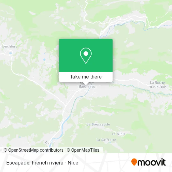 Escapade map