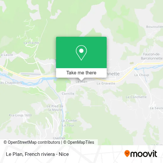Le Plan map