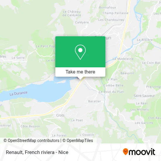 Renault map