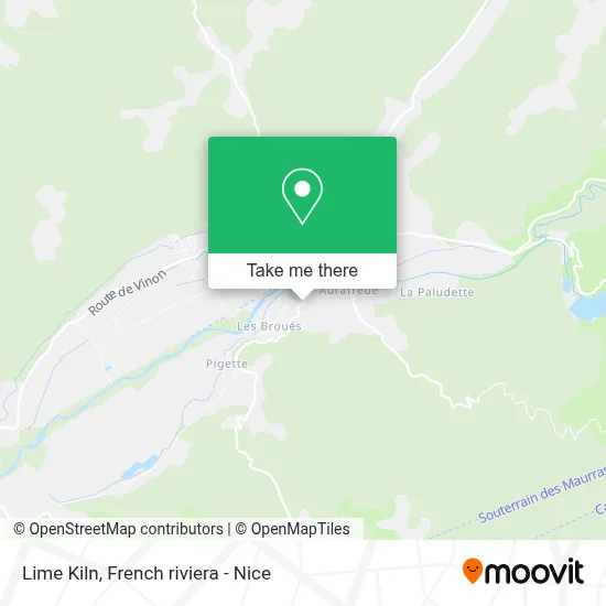 Le Four À Chaux map