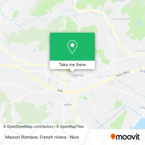 Maison Romane map