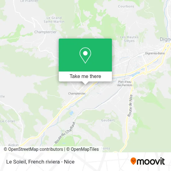 Le Soleil map