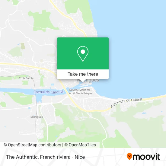 L'Authentique map
