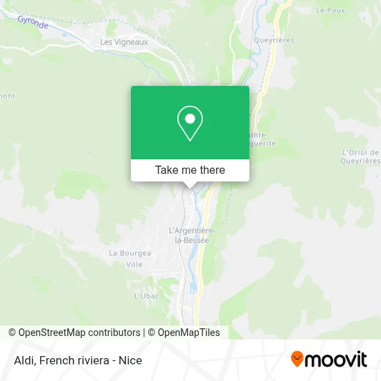 Aldi map