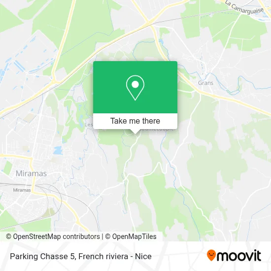 Parking Chasse 5 map