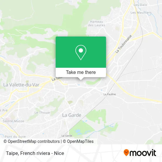 Taipe map