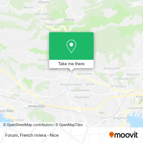 Forum map