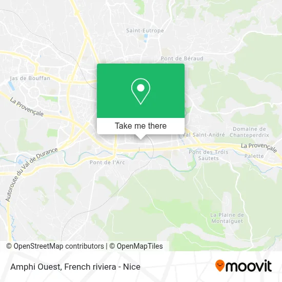 Amphi Ouest map