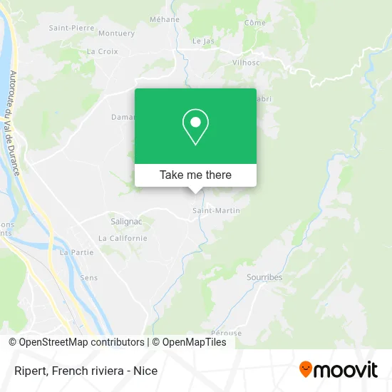 Mapa Ripert