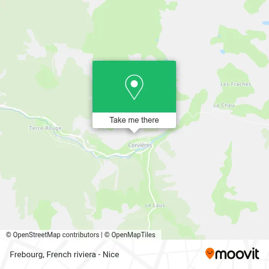 Frebourg map