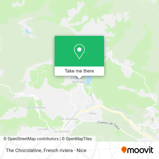 La Chocolatine map