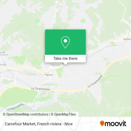 Carrefour Market map