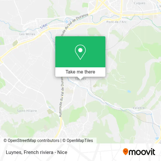 Luynes map