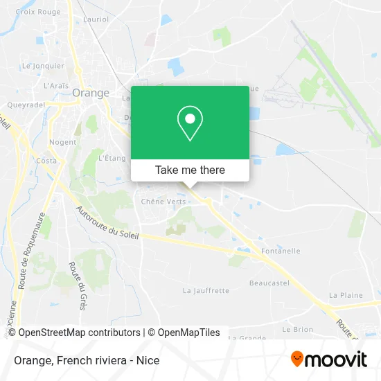 Orange map