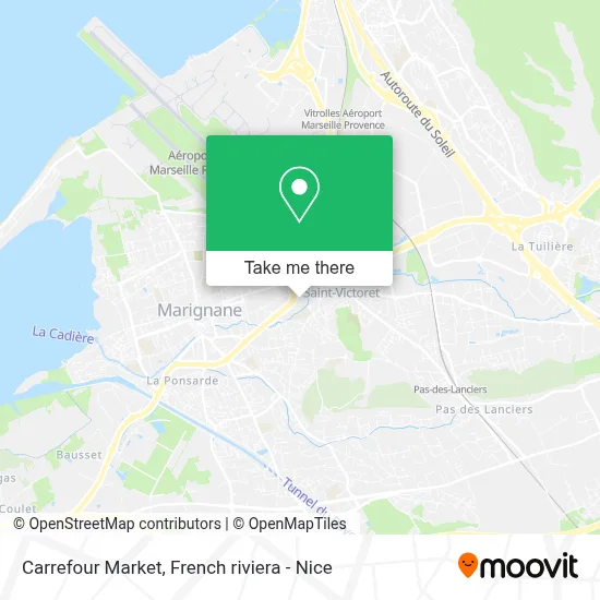 Carrefour Market map