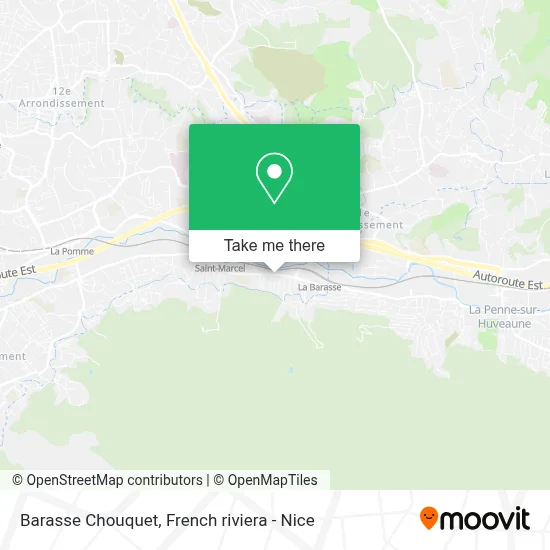 Barasse Chouquet map