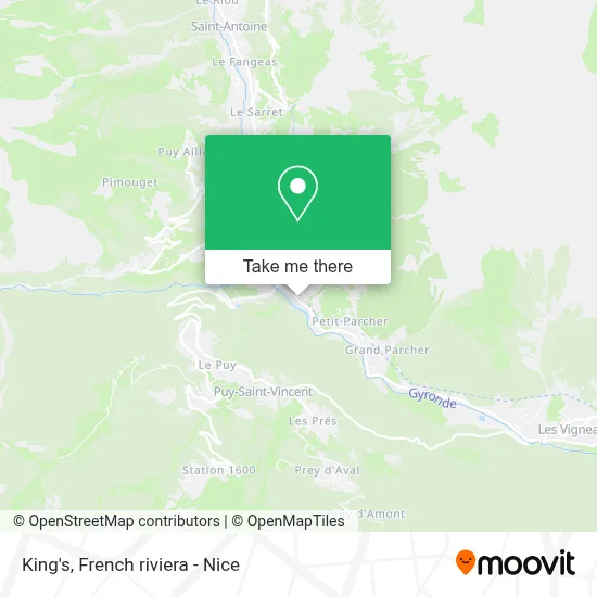 King's map