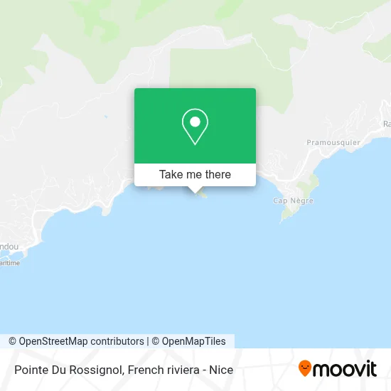 Pointe Du Rossignol map