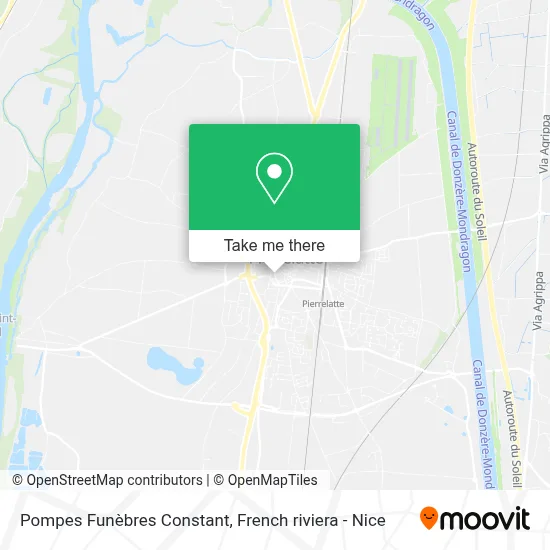 Pompes Funèbres Constant map