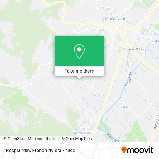 Resplandin map