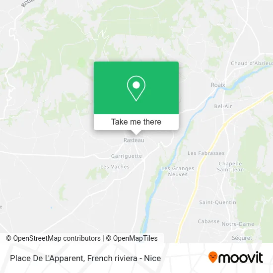 Place De L'Apparent map