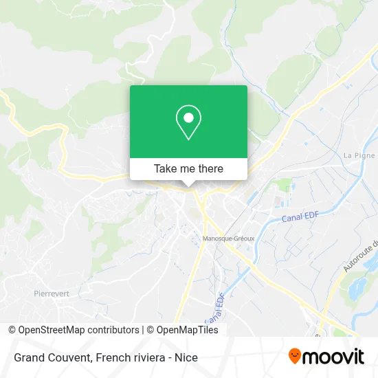 Grand Couvent map