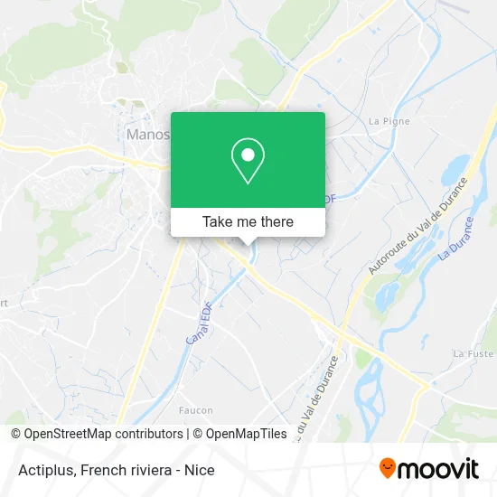 Actiplus map