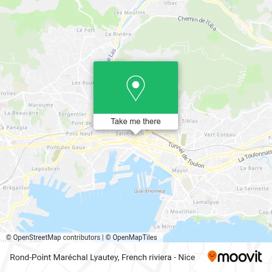Rond-Point Maréchal Lyautey map