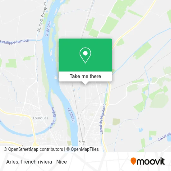 Arles map