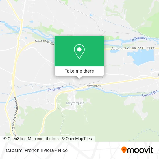 Capsim map