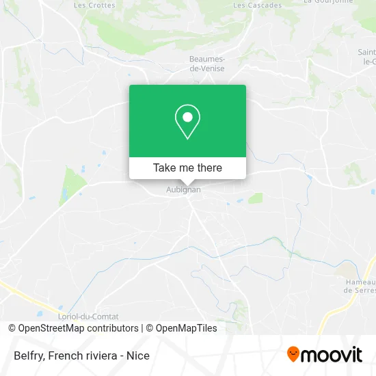 Beffroi map