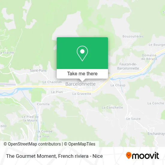 L'Instant Gourmand map