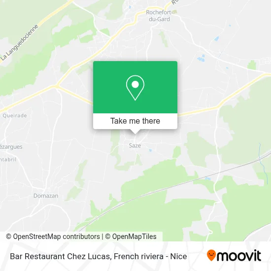 Bar Restaurant Chez Lucas map