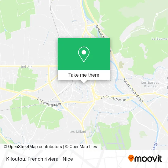 Kiloutou map