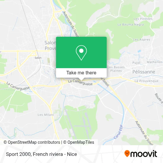 Sport 2000 map