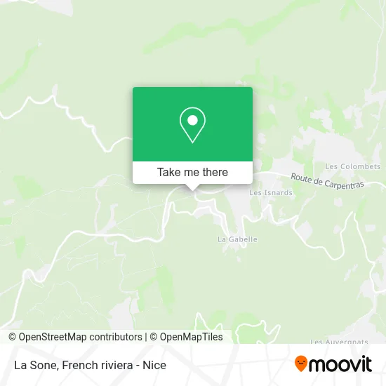 La Sone map