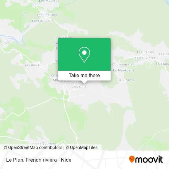 Le Plan map