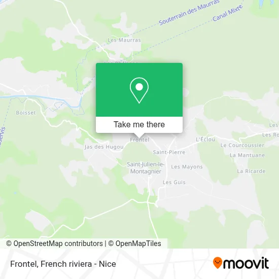 Frontel map