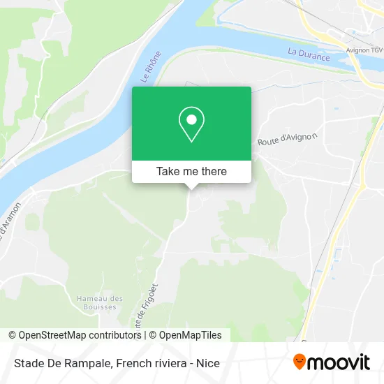 Stade De Rampale map