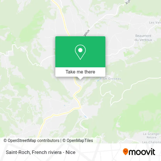 Saint-Roch map
