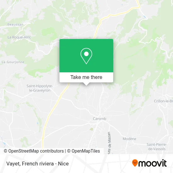 Vayet map