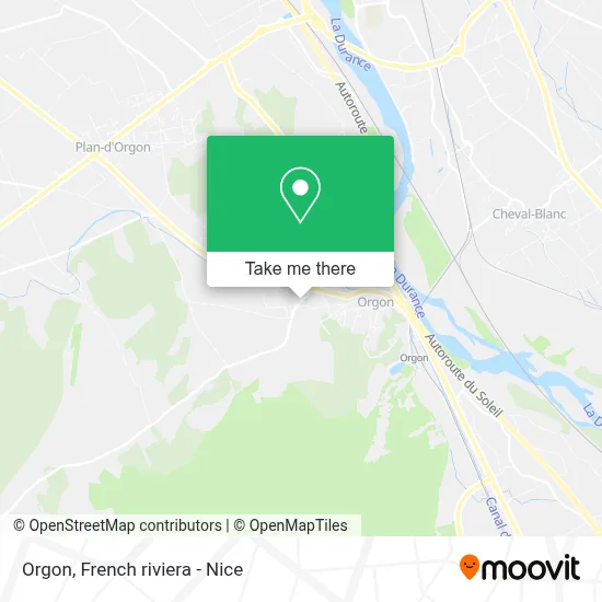 Orgon map