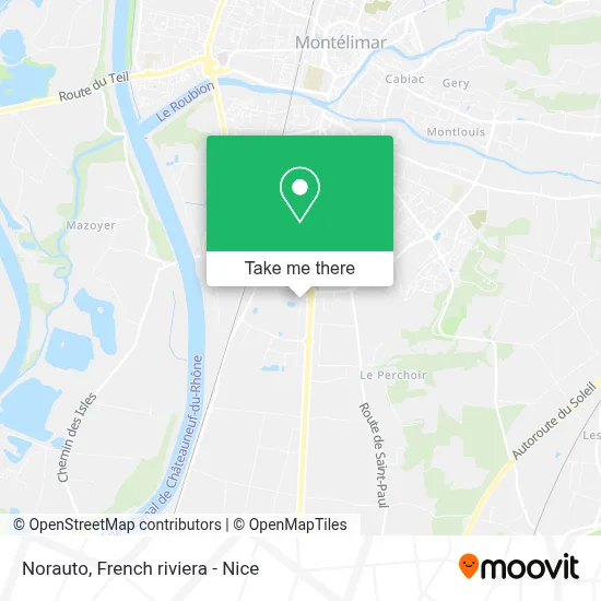 Norauto map